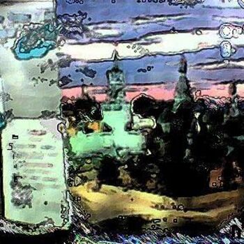 Digital Arts titled "Cartoon Image" by Nick Mancuso, Original Artwork, Digital Painting