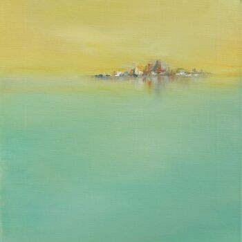 Peinture intitulée "Arrêt su Mer" par Elisa Cook Benbassat Bassat, Œuvre d'art originale