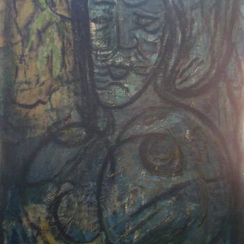Painting titled "Untitled - 02" by Nick Mancuso, Original Artwork, Oil
