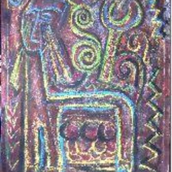 Painting titled "Untitled - 24" by Nick Mancuso, Original Artwork, Oil