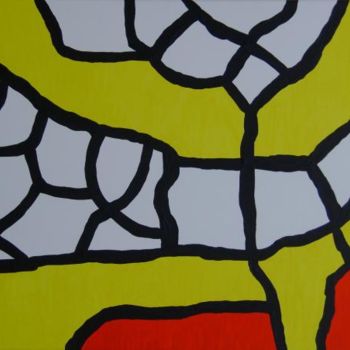 Painting titled "la culture de l'imp…" by Jan Theuninck, Original Artwork