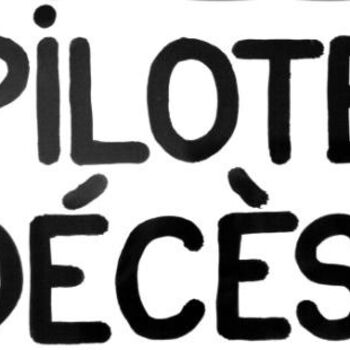 Painting titled "PILOTE" by Toytoy, Original Artwork