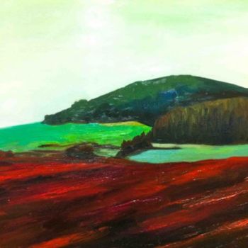 Schilderij getiteld "Paysage Altiligerie…" door Jaap Van Der Wal, Origineel Kunstwerk