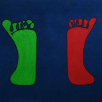 제목이 "Des Pieds & des Mai…"인 미술작품 Helene로, 원작, 기름