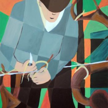 Chaplin 絵画 原画 ドローイング アート 2点 Charlie Chaplin Ll, 絵画 Trigueiroによって | ArtMajeur