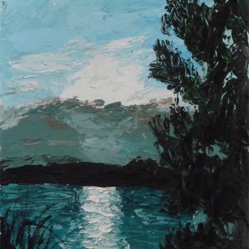 Malerei mit dem Titel "Amurg" von Timofei Gorea, Original-Kunstwerk