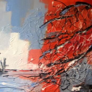 Peinture intitulée "Aprés la tempête" par Jacky Dumergue, Œuvre d'art originale, Huile