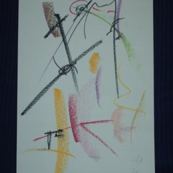 Peinture intitulée "de la série Paralip…" par Serge Chamchinov, Œuvre d'art originale, Tempera