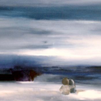 Peinture intitulée "possibilite d'une Î…" par Noëlle Dauby, Œuvre d'art originale, Autre