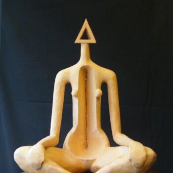 Skulptur mit dem Titel "Au fond de la femme" von Pascal Borgo, Original-Kunstwerk