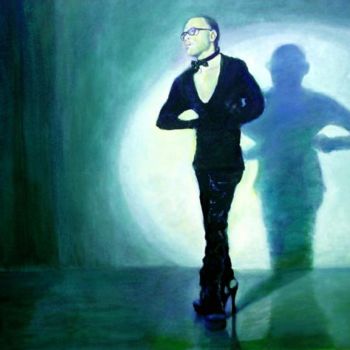 Peinture intitulée "Monologue" par Sylva Zalmanson, Œuvre d'art originale, Huile