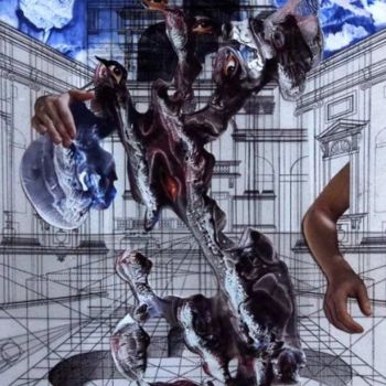 Painting titled "Nightmare" by Mike Healey, Original Artwork