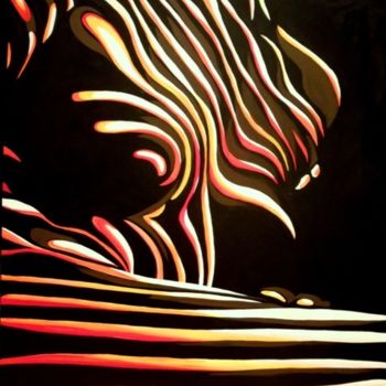 "Animal Instinct" başlıklı Tablo Lelia tarafından, Orijinal sanat