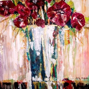 "Floral Study" başlıklı Tablo Lelia tarafından, Orijinal sanat