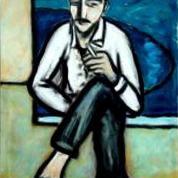 Painting titled "The Elder" by Bradley Owen, Original Artwork