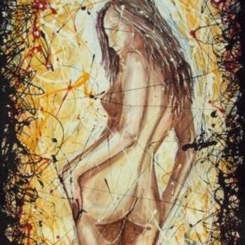 Pintura intitulada "SERENA" por Mário Fresco, Obras de arte originais, Óleo