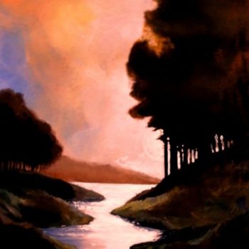 「Serenade」というタイトルの絵画 Leliaによって, オリジナルのアートワーク