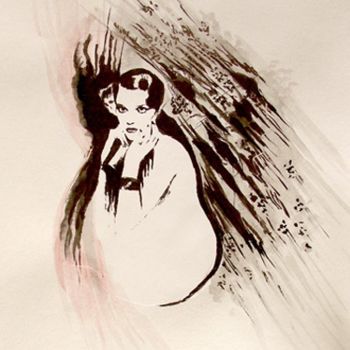 Malerei mit dem Titel "Nude" von Alexey Solodov, Original-Kunstwerk, Öl