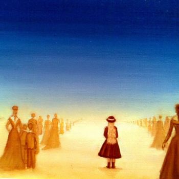 Peinture intitulée "Métamorphose tempor…" par Jany Roberts, Œuvre d'art originale