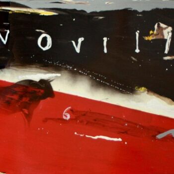 Peinture intitulée "Novillo" par Philippe Roussel, Œuvre d'art originale