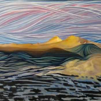 Painting titled "Landscape" by David Teszler, Original Artwork
