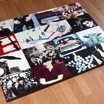 Painting titled "Achtung Baby" by Paul Sabine, Original Artwork, Oil