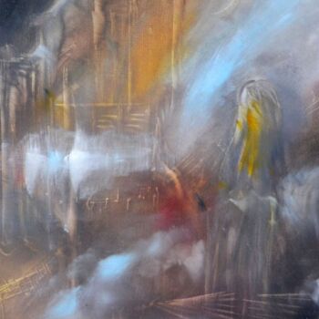 Malerei mit dem Titel "Cécile" von Muriel Cayet, Original-Kunstwerk