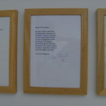 Sculpture titled "Shoes Or No Shoes" by Jan Theuninck, Original Artwork