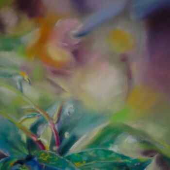 Painting titled "Flou flou" by Koki, Original Artwork