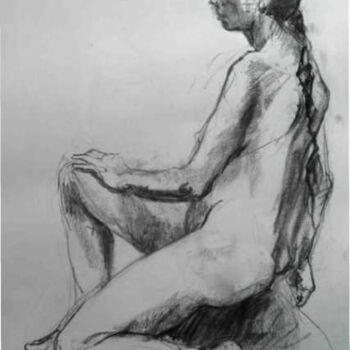 Σχέδιο με τίτλο "27EA1A11006B4C3990A…" από Sandrine Wely, Αυθεντικά έργα τέχνης