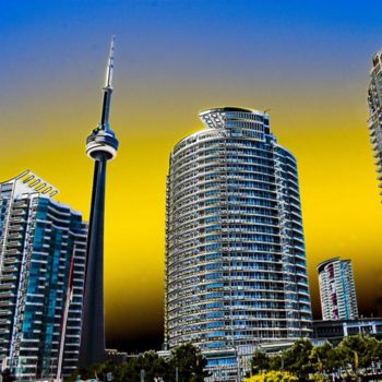 Fotografie getiteld "Toronto Harbourfront" door Janos Gardonyi, Origineel Kunstwerk
