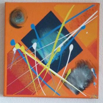 Peinture intitulée "Surplus d'énergie.…" par Pascal Russi (PRussi), Œuvre d'art originale, Huile