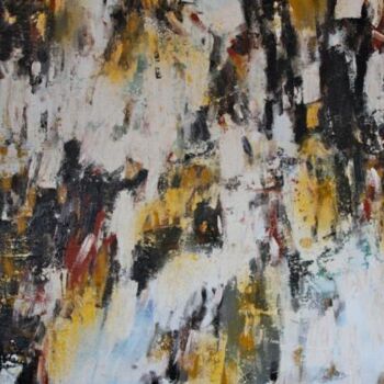 Schilderij getiteld "Life Half-Spent" door Sio Montera, Origineel Kunstwerk, Olie