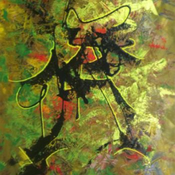Painting titled "gargantuesque" by Patou.B, Original Artwork