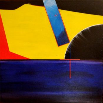 Peinture intitulée "Avenir" par Joel Jambou, Œuvre d'art originale, Huile