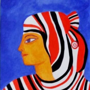 Schilderij getiteld "* séries graffiti-a…" door Sigrun Neumann (Sineu), Origineel Kunstwerk, Acryl