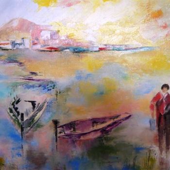 Pintura intitulada "BREDOUILLE" por Geneviève Pace, Obras de arte originais