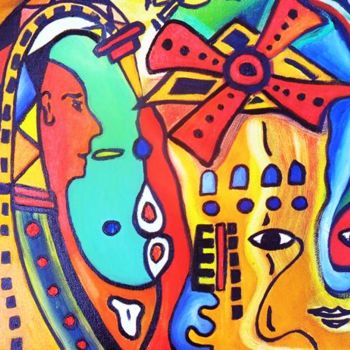 「Moulin Rouge」というタイトルの絵画 Georg Kiehnによって, オリジナルのアートワーク