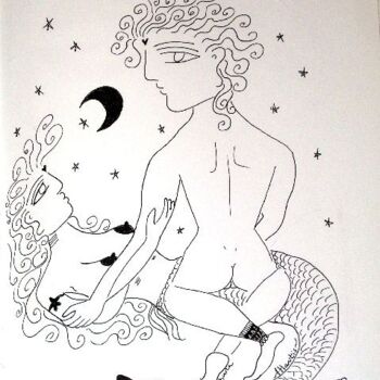 Disegno intitolato "Nobody's Perfect" da Toni Barca, Opera d'arte originale, Altro