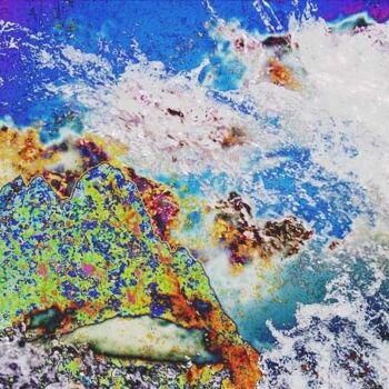 Digital Arts titled "Summer Currents 8" by Ken Grzesik, Original Artwork, Digital Painting