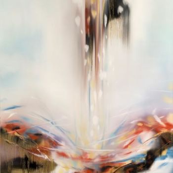 Painting titled "L'Offrande" by Boschel, Original Artwork