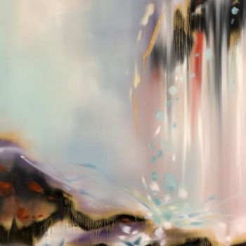 Painting titled "Printemps Tardif" by Boschel, Original Artwork