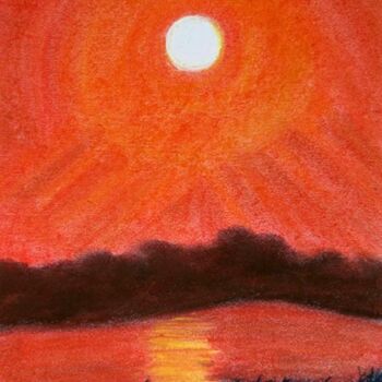 数字艺术 标题为“Sunrise Sunset.” 由Sesha, 原创艺术品, 油