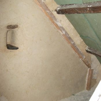 Photographie intitulée "Enduit isolant chau…" par Arpb Arc'Had, Œuvre d'art originale