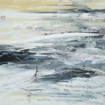 「Between Sky- Ground…」というタイトルの絵画 Dmitri Matkovskyによって, オリジナルのアートワーク, オイル
