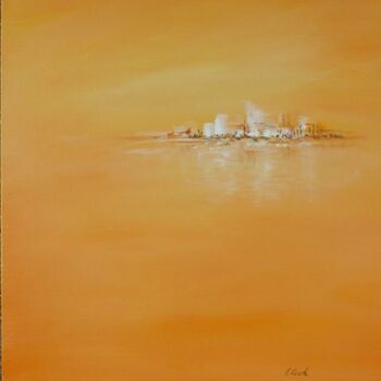 Peinture intitulée "Eau de Soleil" par Elisa Cook Benbassat Bassat, Œuvre d'art originale, Autre