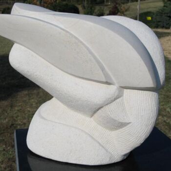 Sculpture titled "Ronda" by Pascal Cavalli, Original Artwork, Stone