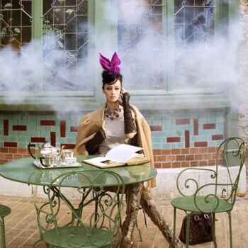 Photographie intitulée ""A" in Vuitton Bunn…" par Dana And Stephane Maitec, Œuvre d'art originale, Photographie numérique