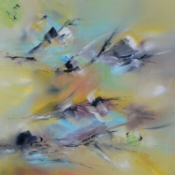 Schilderij getiteld "La symphonie des br…" door Muriel Cayet, Origineel Kunstwerk