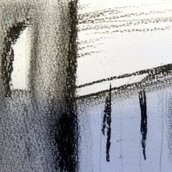 Dessin intitulée "Le passage" par Ervalena, Œuvre d'art originale, Autre